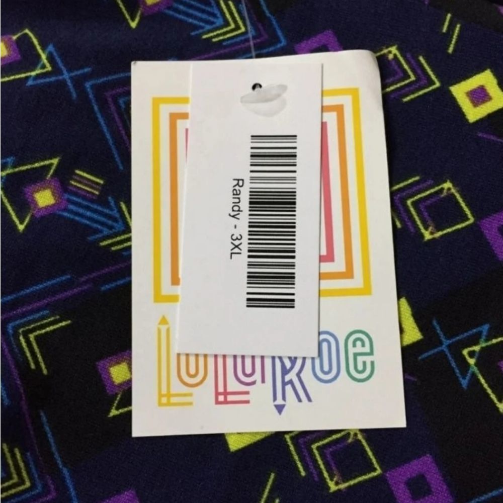 NWT Lularoe 3XL‎ Geometric Arrow Randy - Picture 6 of 6